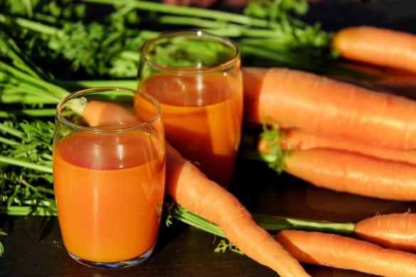 Carrot Juice Glasses Drink Juice Carrots
